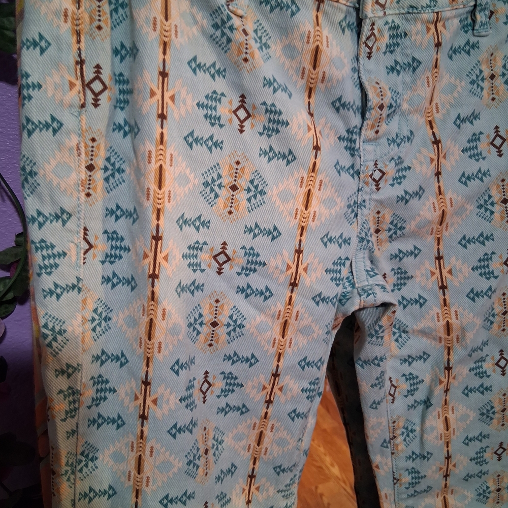 Stylish Kids Patterned Jeans - Picture 2 of 5